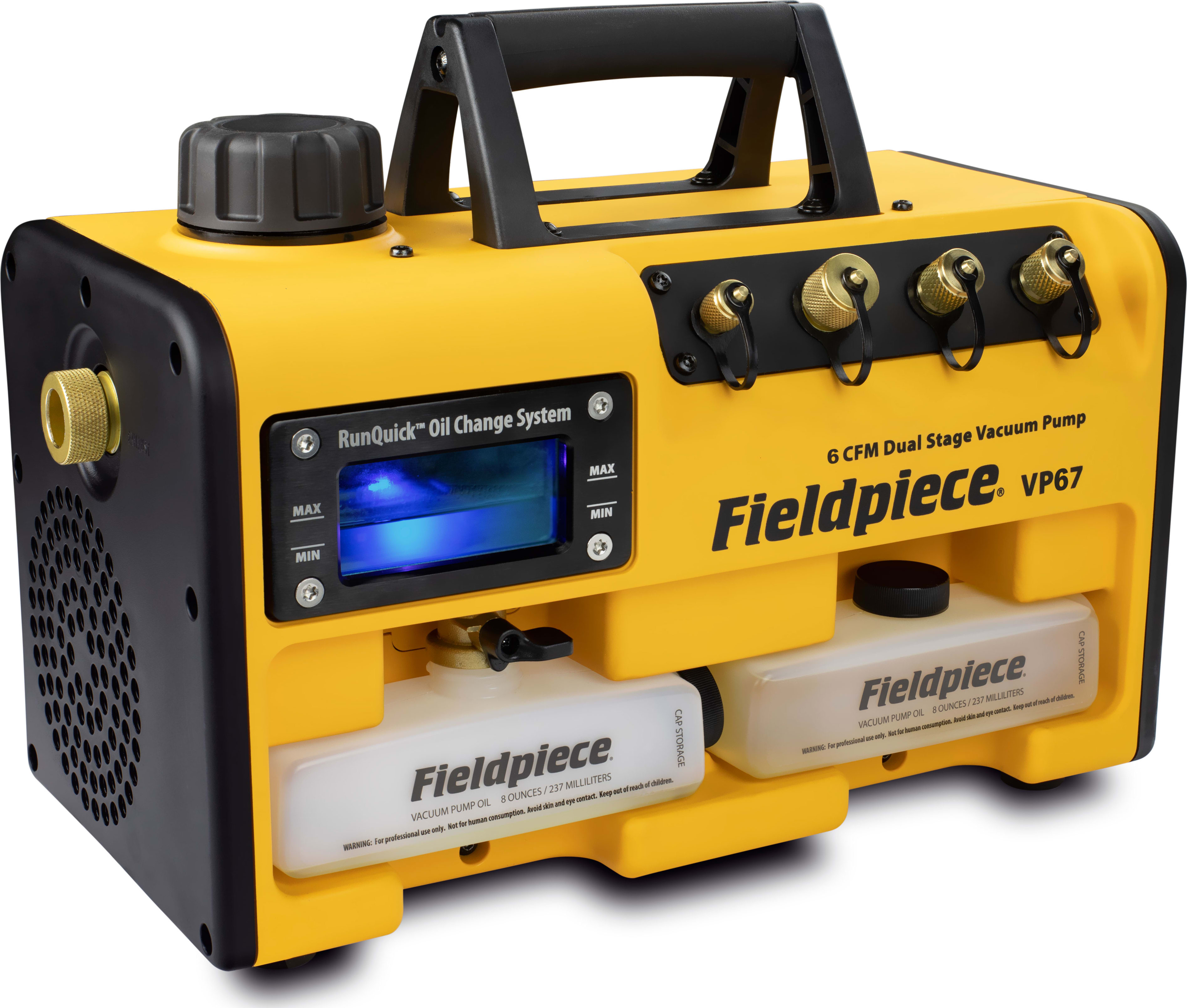 Fieldpiece VP67 - Dual Stage, 6 CFM Vacuum Pump