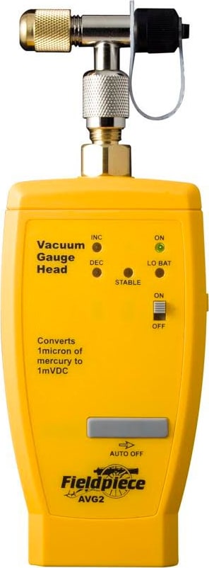 Fieldpiece AVG2 Digital Vacuum Micron Gauge Accessory Head