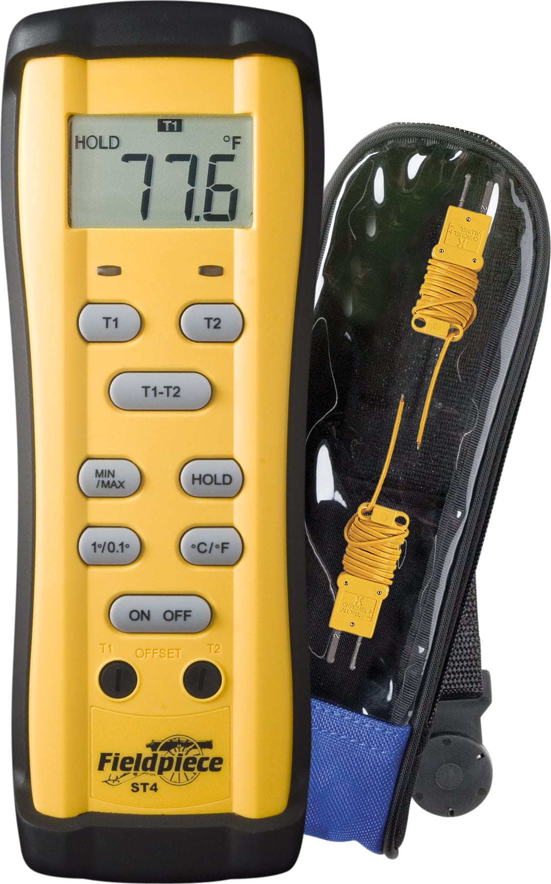 TEST PRODUCTS INTL., Thermocouple Temp Meter with Min/Max