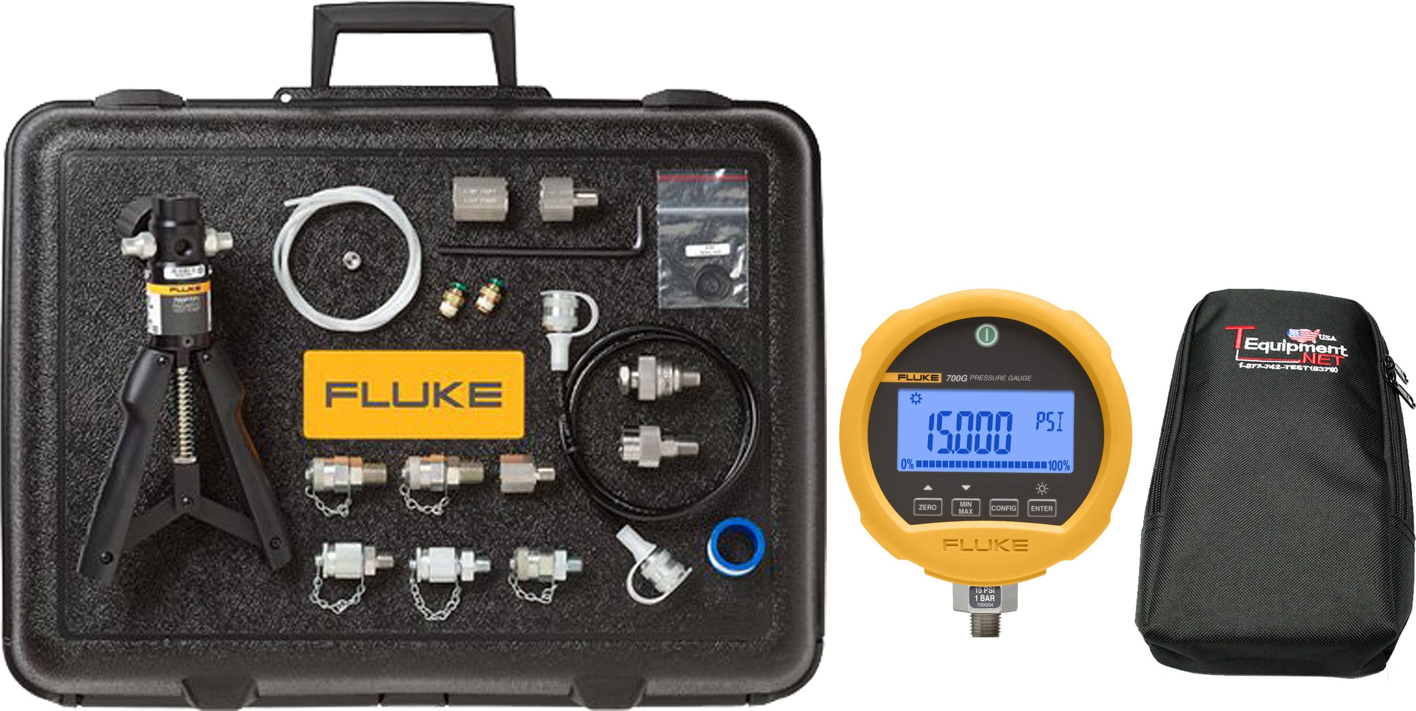 digital pressure test gauge