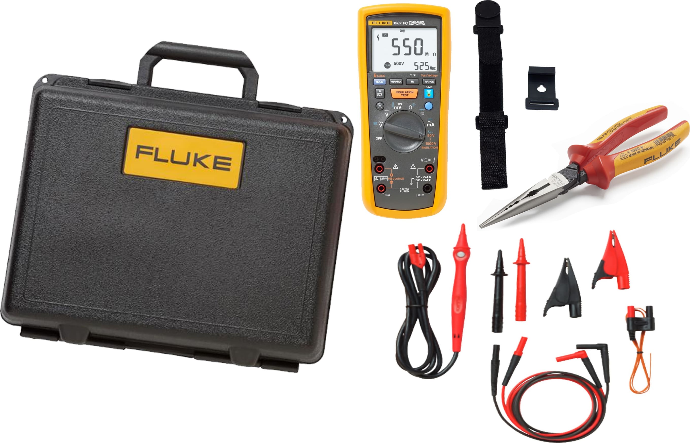 Dwell rendering basketball Fluke 1587 FC PRO - Insulation Multimeter with Fluke Connect | TEquipment