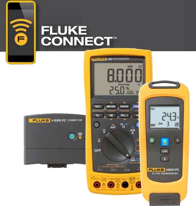 Fluke 789 FC/T3000 Fluke Connect ProcessMeter/Temp Kit