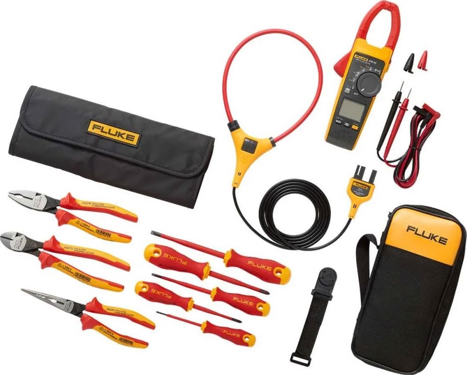 Fluke IB376K - 376 FC True-RMS Clamp Meter and Insulated Hand Tools Starter Kit