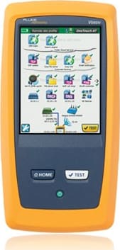 Fluke Networks 1T-3000/R ONETOUCH at Ethernet WI-FI Tester Reconditioned