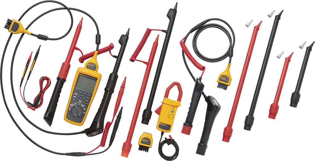 Fluke BT521ANG Advanced Battery Analyzer, with Angled Test Probes