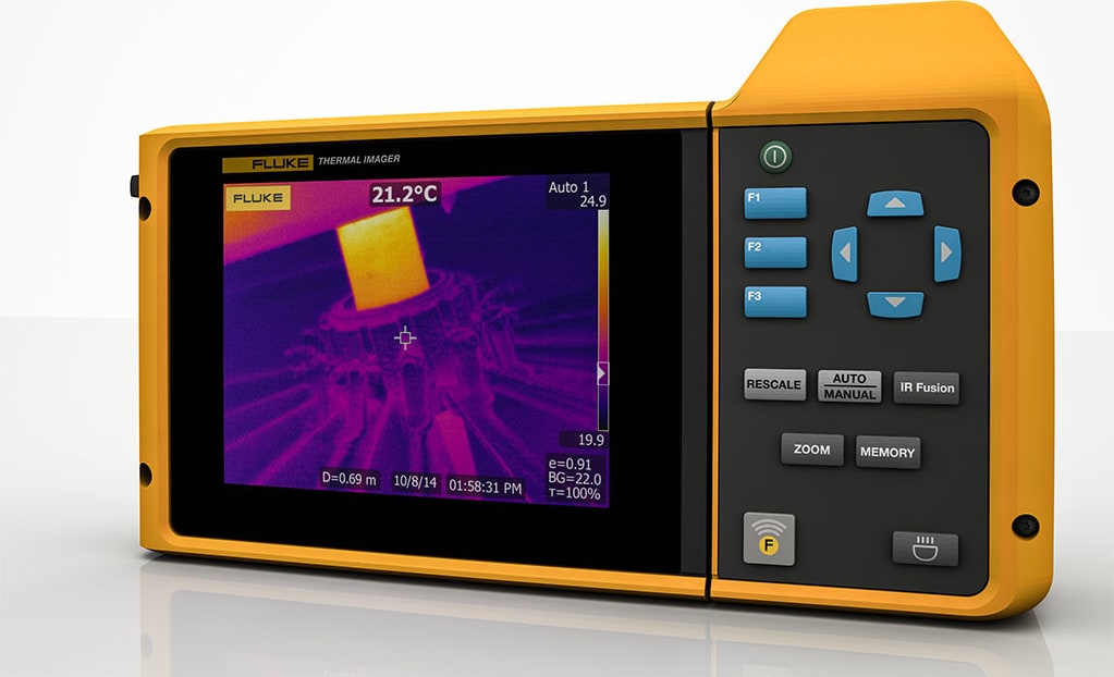 Fluke TiX560/T2 60HZ Thermal Imager (320x240) Back View