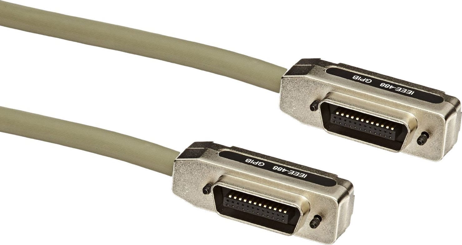 Fluke Y8021 Shielded IEEE-488 Cable, 1m Length