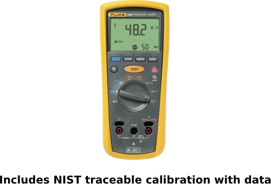 Fluke 1507 CAL - Includes NIST traceable calibration with data