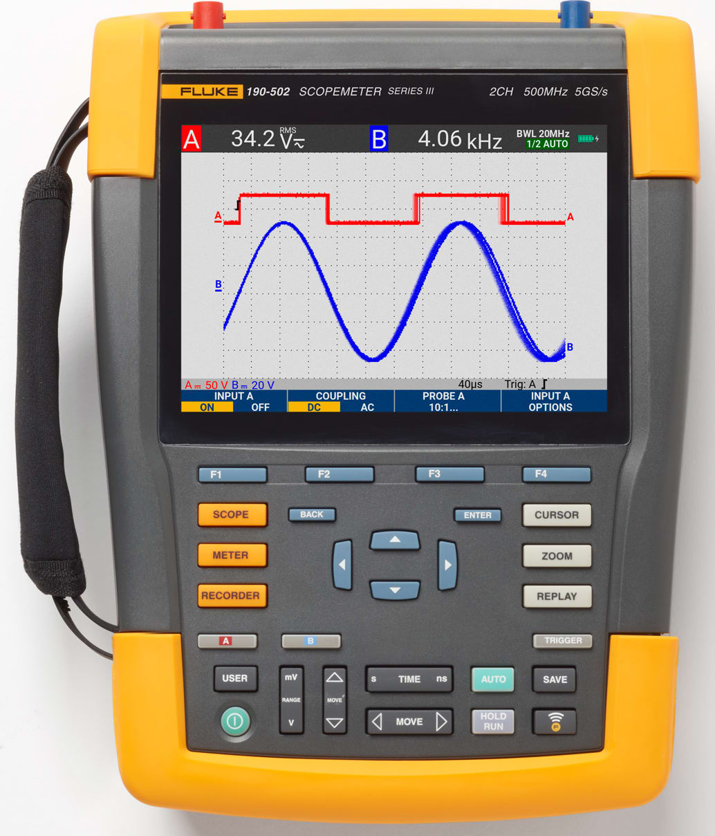 Fluke 190-502 - ScopeMeter III Series