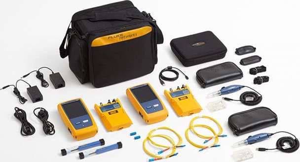 Fluke Networks CFP-100-SI 120 CertiFiber Pro Singlemode OLTS with Double Ended Inspection