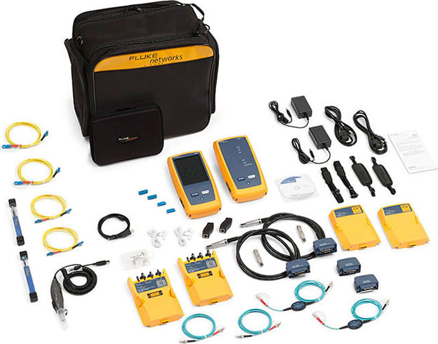 Fluke Networks DSX-5000QI-W DSX-5000 with Quad OTLS and Fiber Inspection with WiFi Adapter