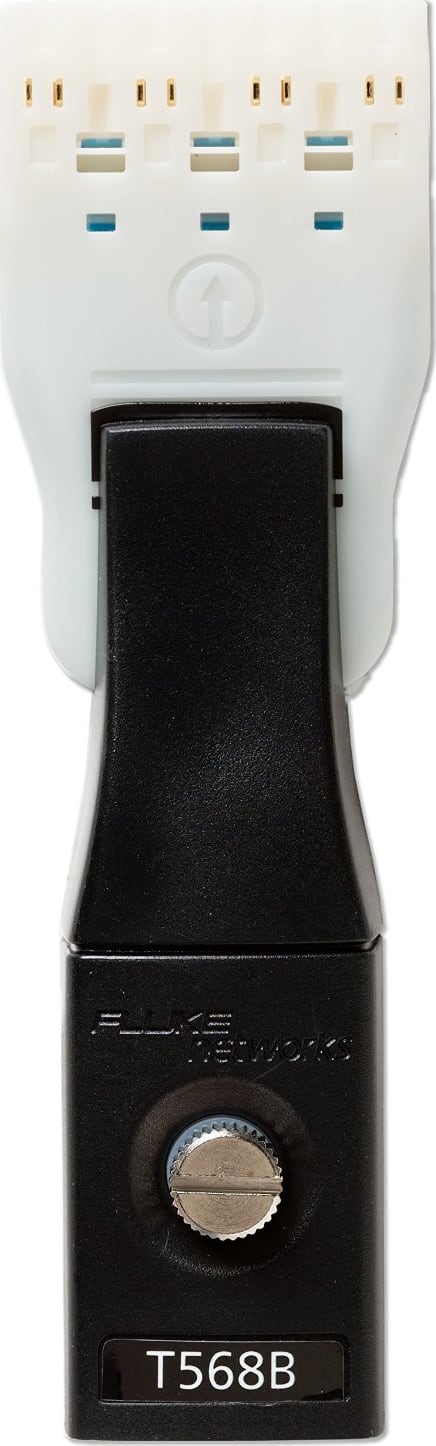 Fluke Networks DSP-PM16B Personality Module, LEVITON, 110 Adapter (T568B)