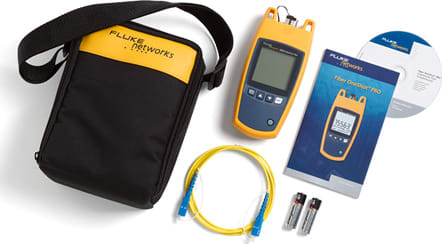Fluke Networks FIBR-1-KITPRO-VFPM Fiber OneShot PRO-SC-Kit with VisiFault and SimpliFiber Pro