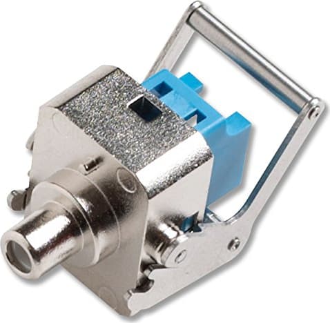 Fluke Networks LC-ADAPTER Fiber Rectangular Cleanable LC Adapter, Fiber Tester Accessory