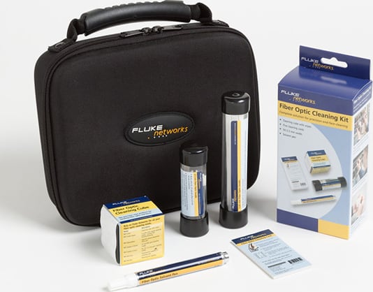 Fluke Networks NFC-KIT-CASE Fiber Optic Cleaning Kit with Case