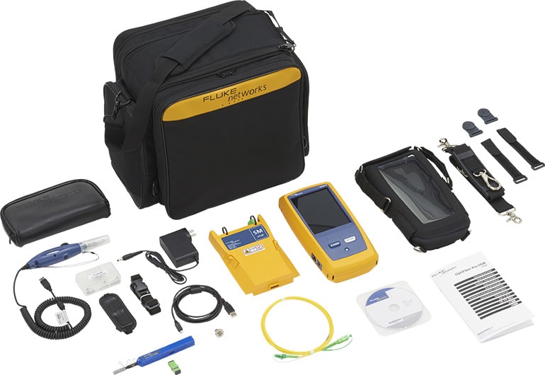 Fluke Networks OFP2-200-Si1490 - OptiFiber Pro HDR with WiFi and Inspection Probe (1310, 1490, 1550 nm)