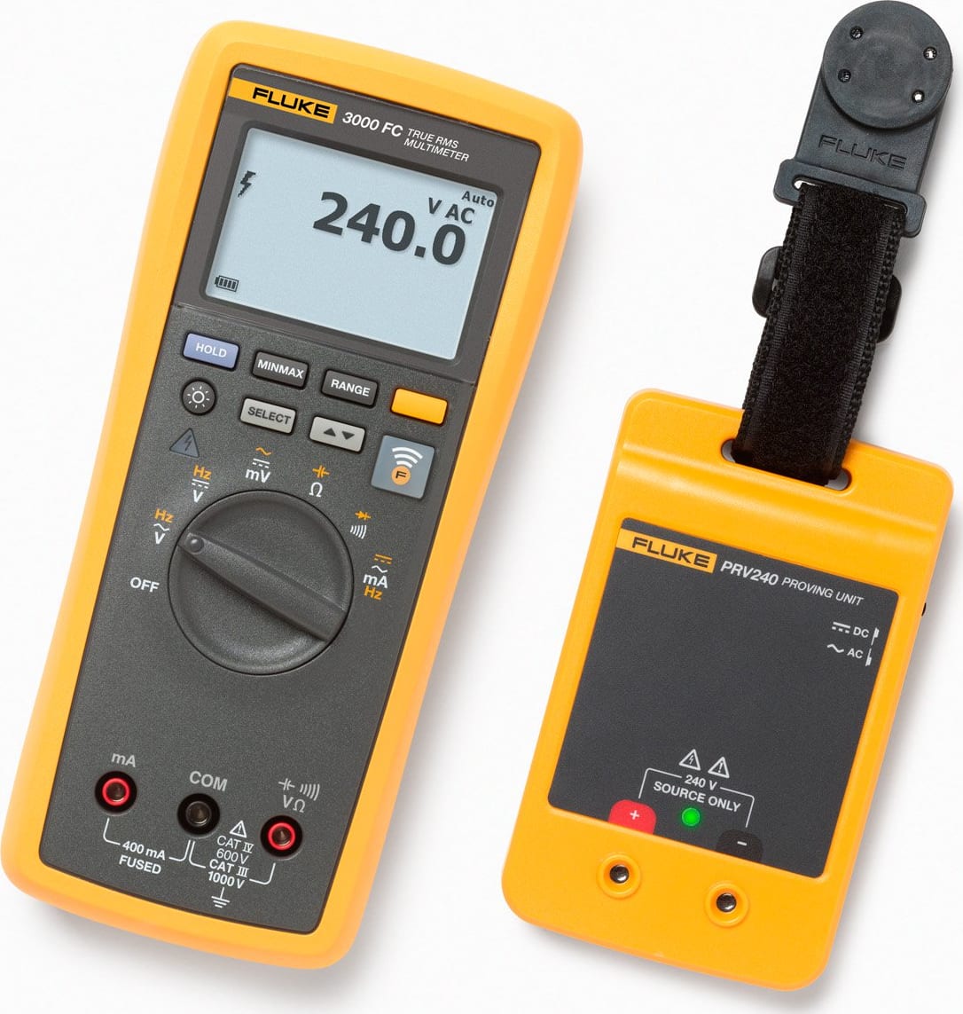 Fluke PRV240 Proving Unit Kit with 3000FC DMM