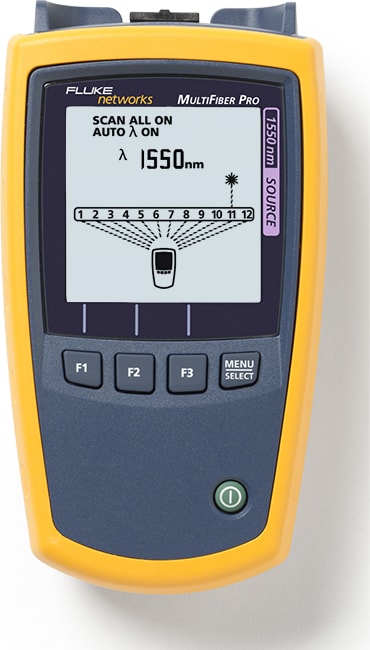 Fluke Networks MF1550SOURCE MultiFiber Pro SM 1550 NM Laser Light Source