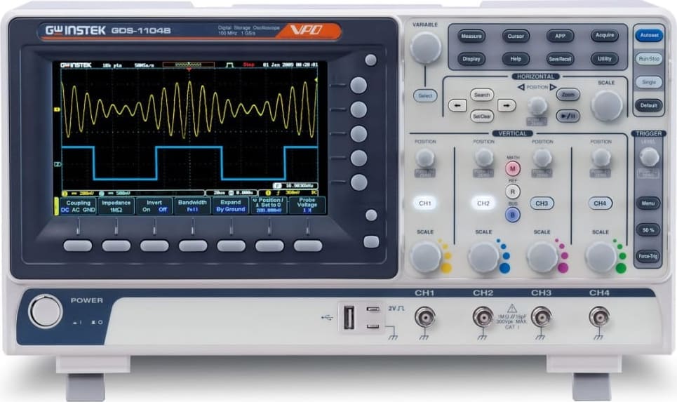 Instek GDS-1000B Series - Digital Storage Oscilloscope