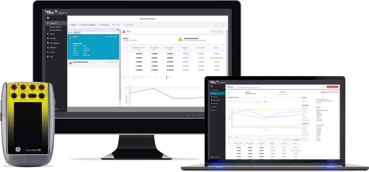 GE Druck 4Sight2 Calibration & Asset Management Software