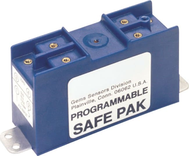 GEMS Sensors Programmable Electronic SAFE-PAK Relay