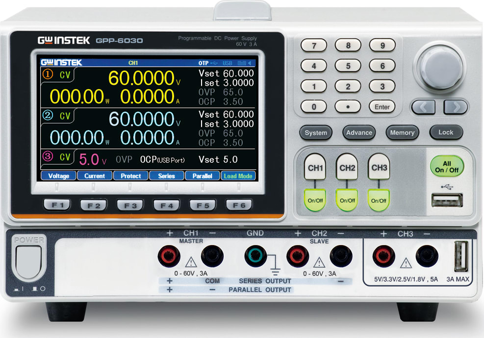 Instek GPP-6030 - 3CH DC Power Supply