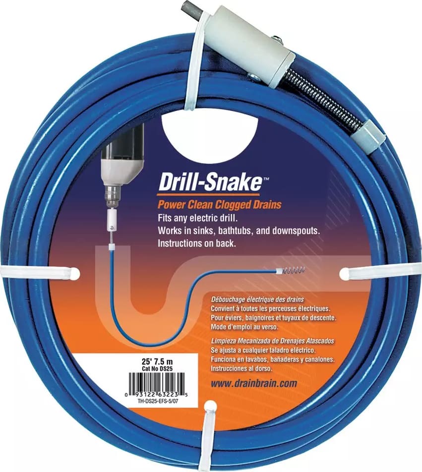 Drill Snake - General Pipe Cleaners