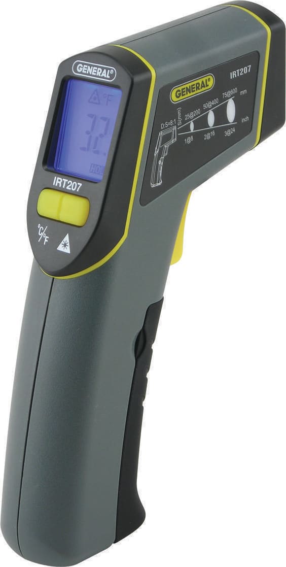 General Tools IRT206 The Heat Seeker Mid-Range Infrared Thermometer