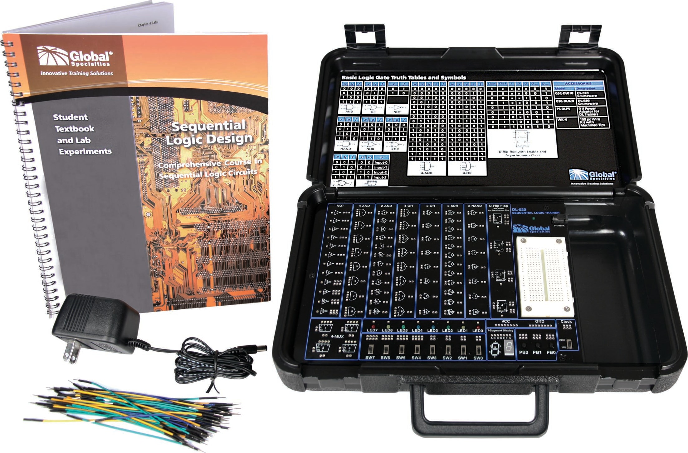 Global Specialties DL-020 - Sequential Logic Trainer