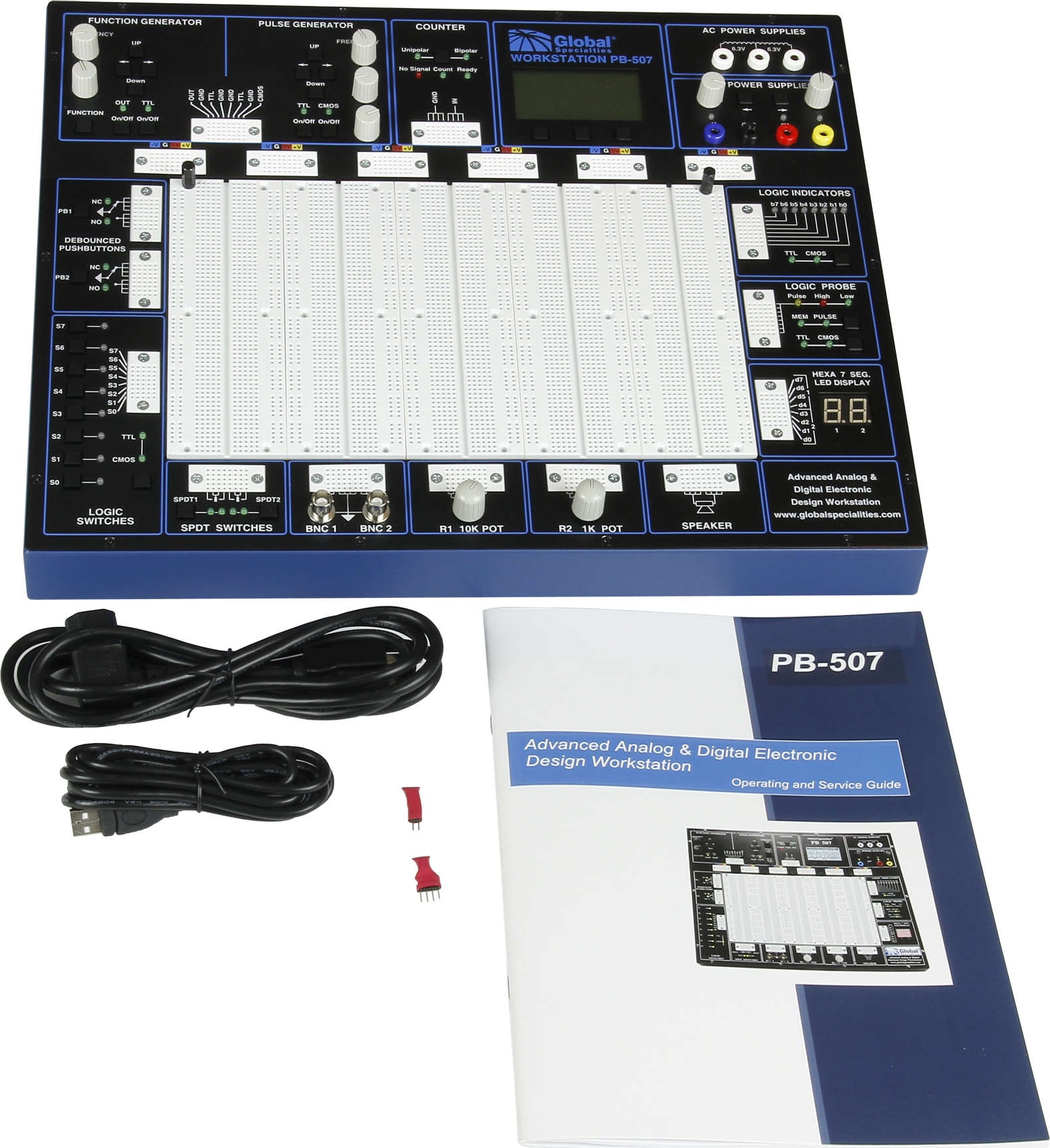 Global Specialties PB-507 LAB - Plus Courseware and Kit