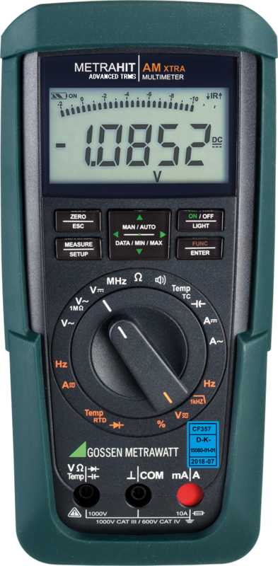 Multimètre analogique - METRAmax 2 - GOSSEN METRAWATT GmbH - portable / 300  V / 3 A