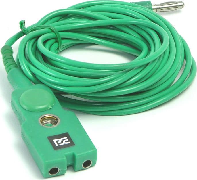 Prostat PGC-015G Green 15 Foot Ground Cord