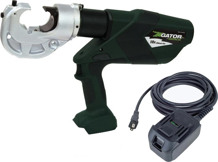 Greenlee EK1230LX - 12 Ton Crimper with 120V Corded Adapter