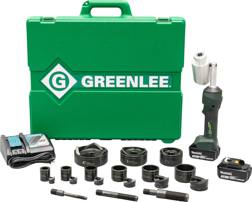 Greenlee LS100X11SB4X Intelli PUNCH 11 Ton Tool with Slug Buster