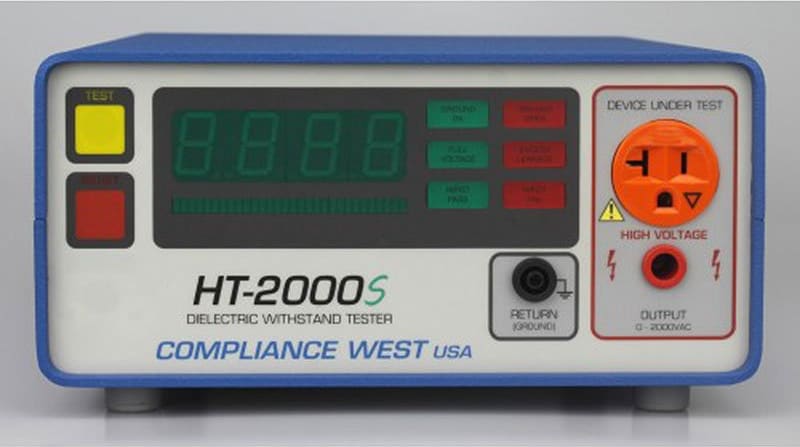 Compliance West HT-2000S 0-2000VAC, 20mA Hipot Tester