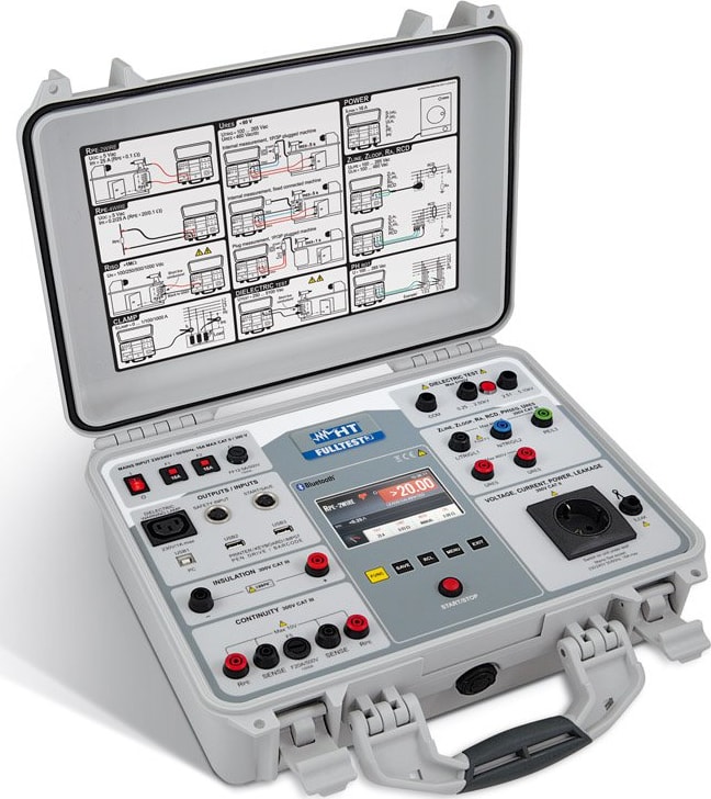 HT Instruments FULLTEST3 Professional Meter for Safety Test on Device/ Switchboards