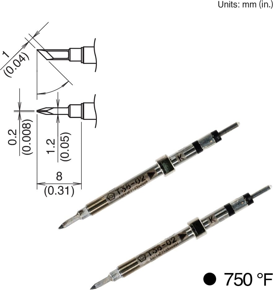 Hakko T38-02K - Tips for FX-1003