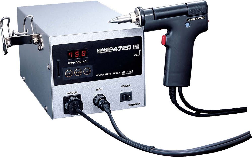 Hakko 472D-02 Digital Desoldering Station with Gun