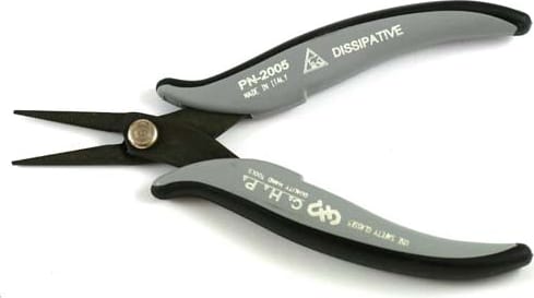 Hakko PN-2005-D Pliers Long Nose Serrated