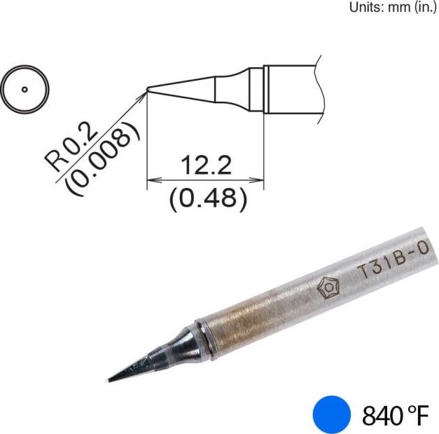 Hakko T31B-01IL - Conical Tip