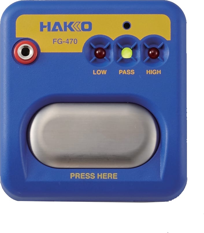 Hakko FG47002 Wrist Strap and Grounding Wire Tester TEquipment