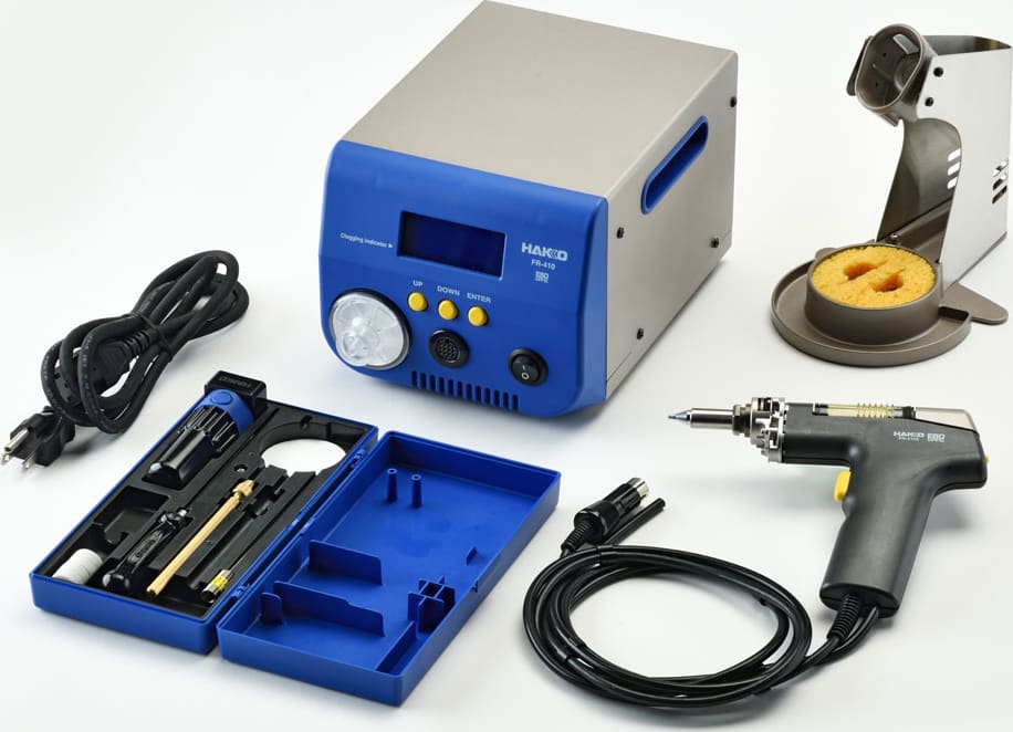 Hakko FR410-52 - High Power Desoldering Station with Gun Style Handpiece