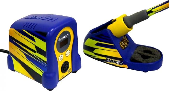 Hakko FX888D-RC - Soldering Station with Blue and Yellow Flame Decal