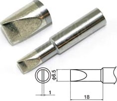 Hakko T19-D65 Tip Shape-6.5D for Hakko FX-601 Soldering Iron