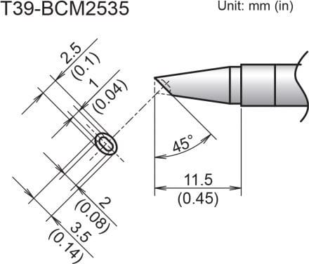 Hakko T39-BCM2535 Usage Image