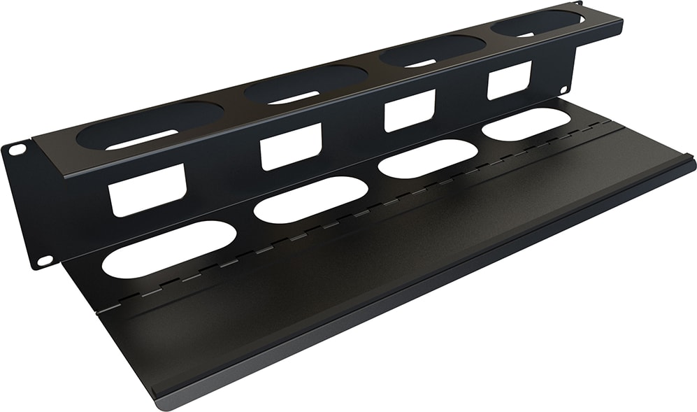 Hammond Horizontal Hinged Cable Manager 2RU