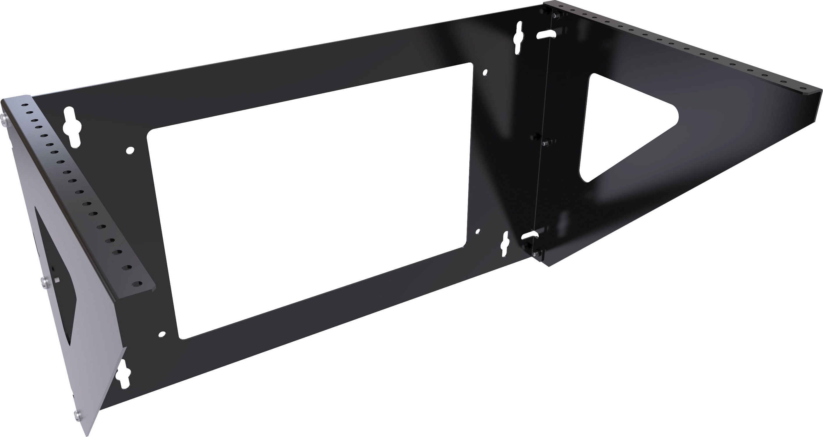 Hammond VPB196UBK - Vertical Mounting Wall Rack
