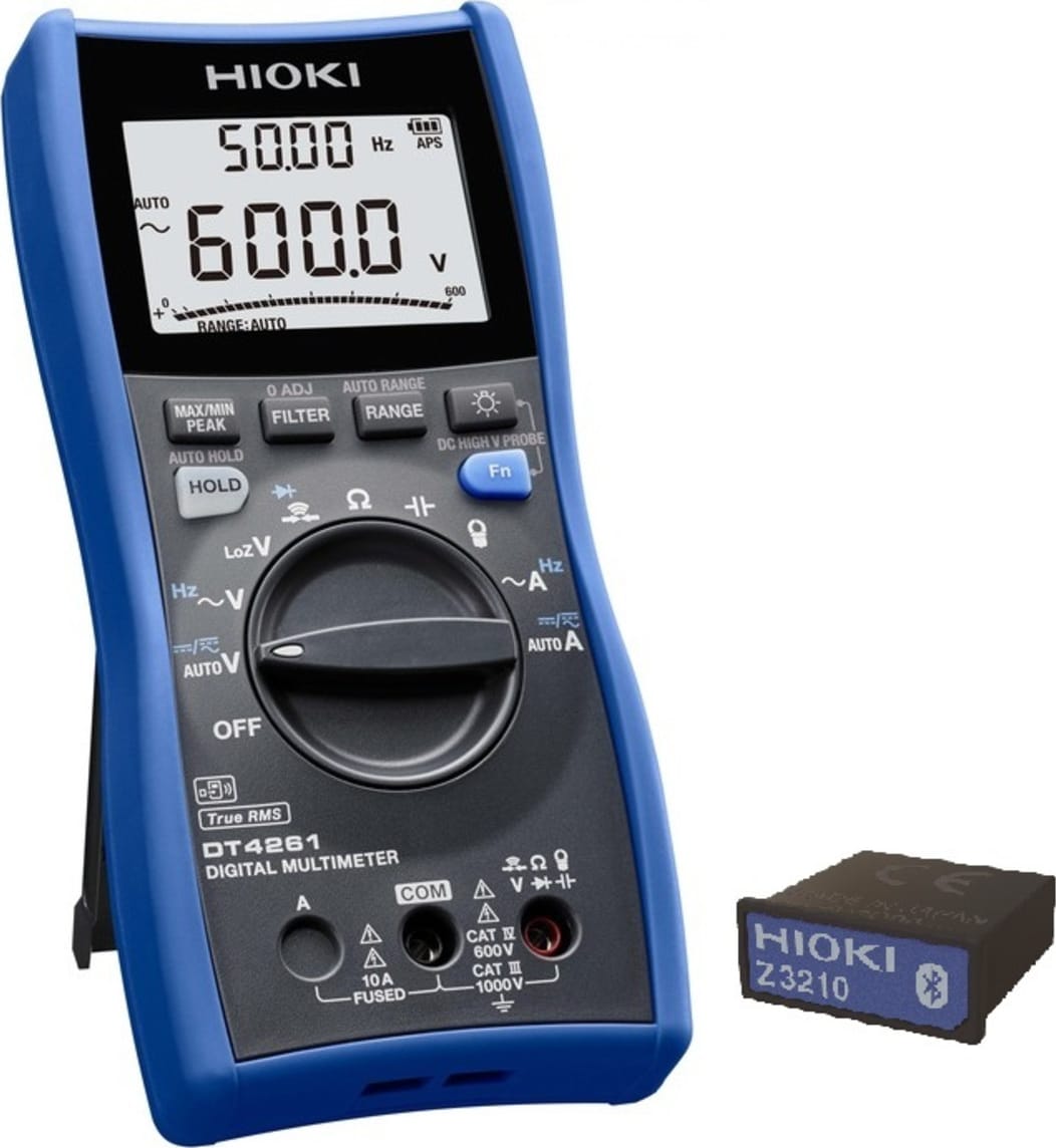Hioki DT4261-90 - Digital Multimeter with Wireless Adapter