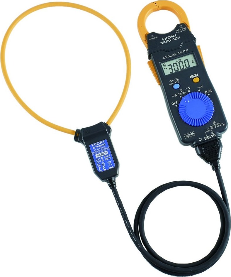 Hioki 3280-70F Clamp On Hi Tester with CT6280 Flexible AC Clamp