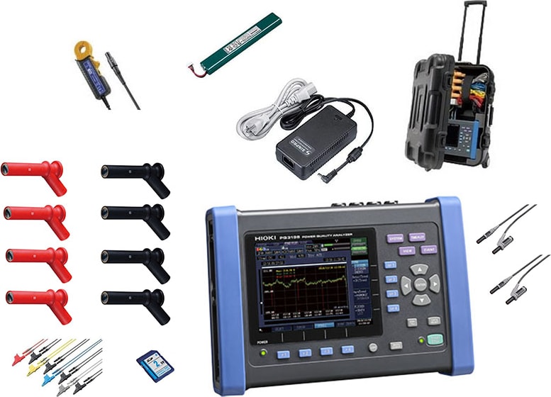 Hioki PQ3198/100 KIT - Power Quality Analyzer Kit